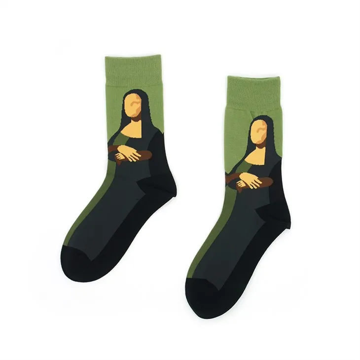 Karaktärsstrumpor i bomull