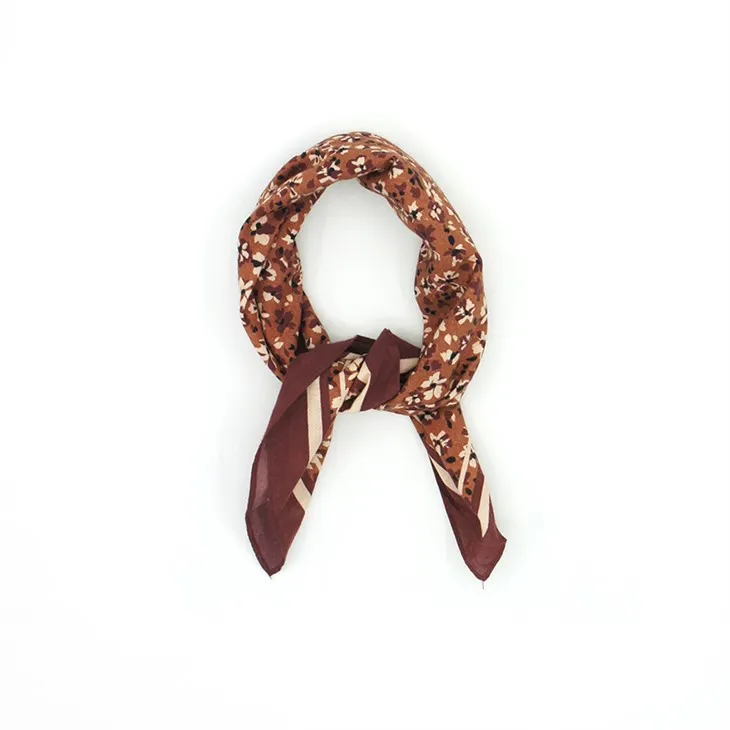 Bomull Floral Bandana S124