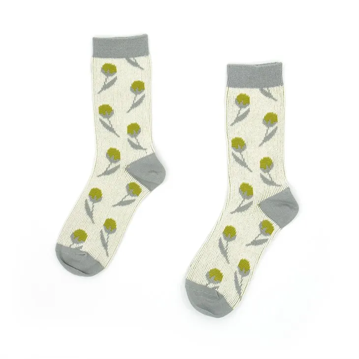 Broderi bomullsstrumpor