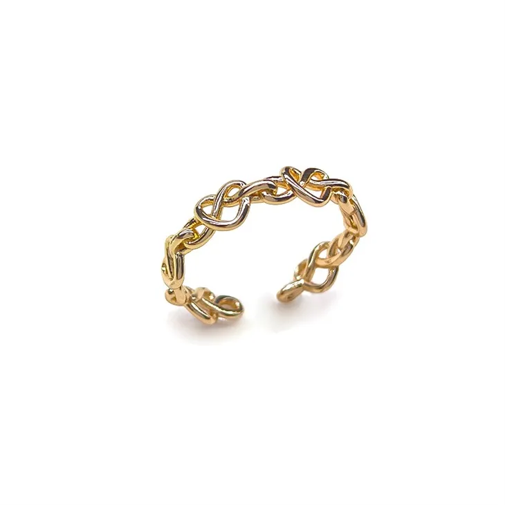 Guld Twisted Ring