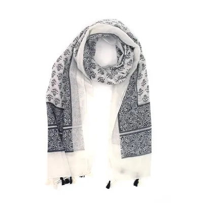 Blommiga poly kvinnor halsdukar